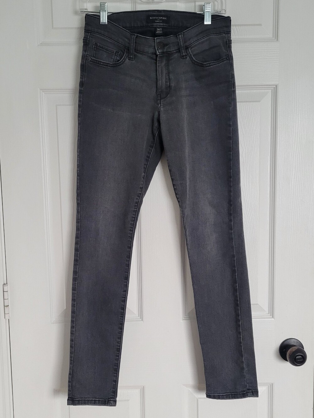 Banana Republic Women's Dark Gray Skinny Jeans